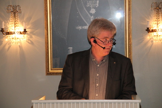 President Trond ønsket velkommen og ledet møtet (Foto: Arild Stang)
