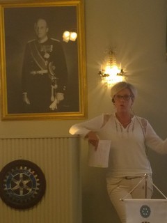 Foredragsholder Hilde Henriksen (foto: Lars Erik Hermansen)