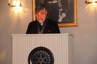President Jon Tore ønsket velkommen  (Foto: Arild Stang)