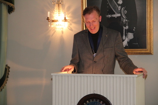 President Christian Raspotnig  (Foto: Arild Stang)